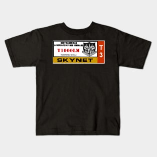 Skynet Parking Permit Kids T-Shirt